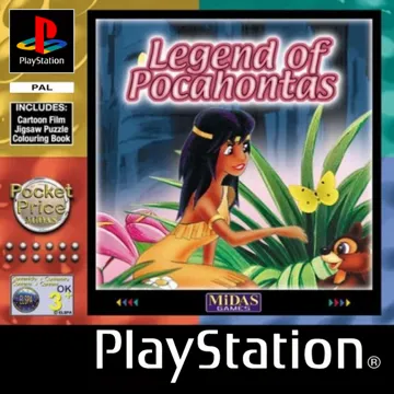 Legend of Pocahontas (EU) box cover front